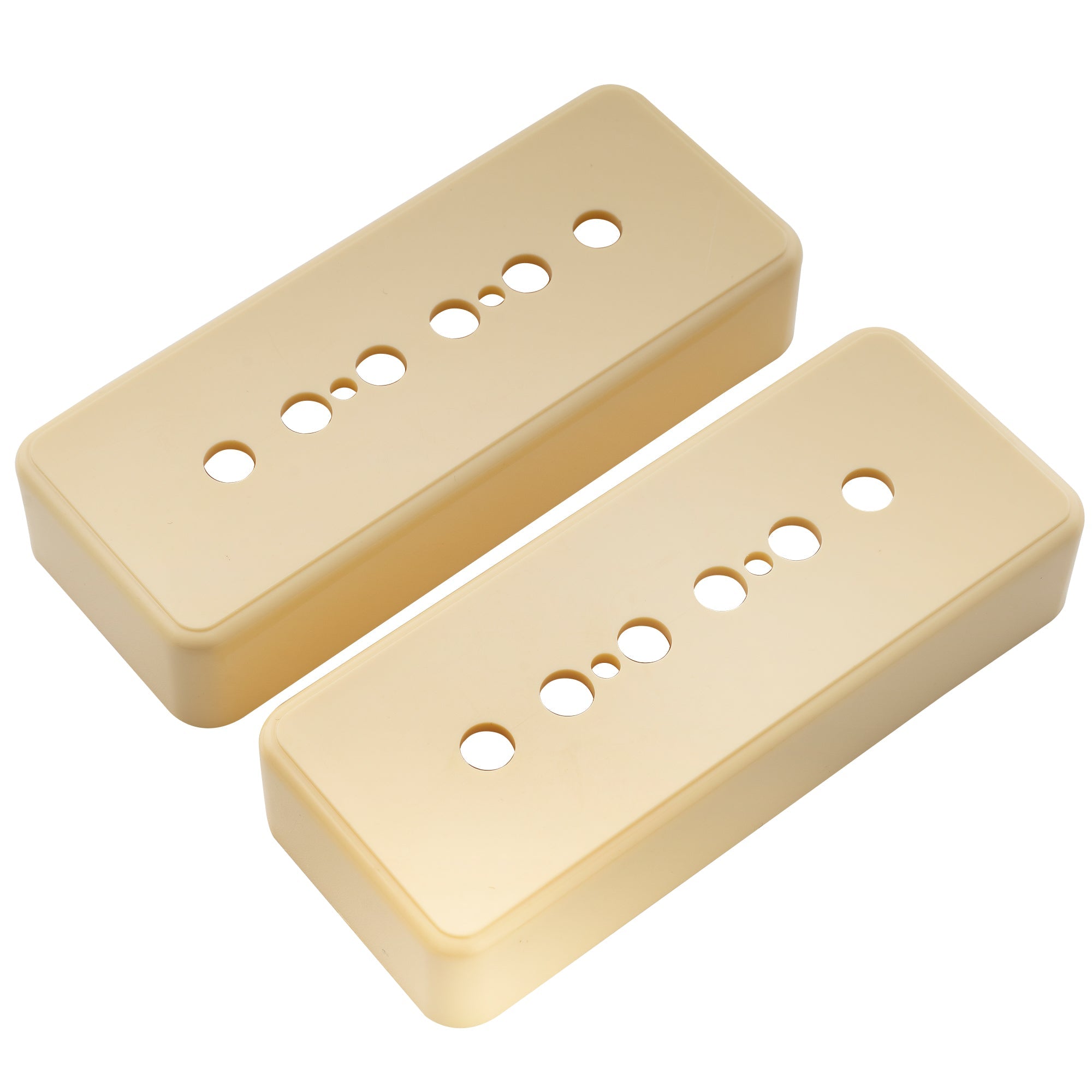 Musiclily Pro Kunststoff 50mm P90 Soapbar Gitarren-Pickup-Abdeckungen für Import LP SG E-Gitarre 