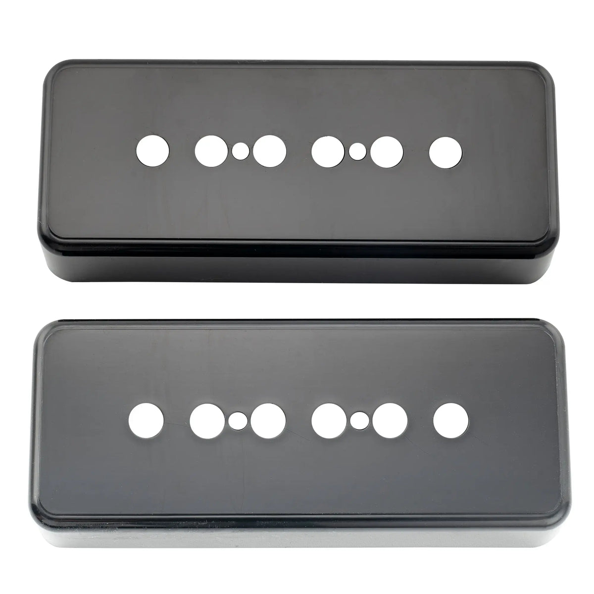 musiclily pro plastic 48mm p90 soapbar guitar pickup covers for import lp sg electric guitar mx1999 2p
