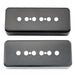 musiclily pro plastic 48mm p90 soapbar guitar pickup covers for import lp sg electric guitar mx1999 2p