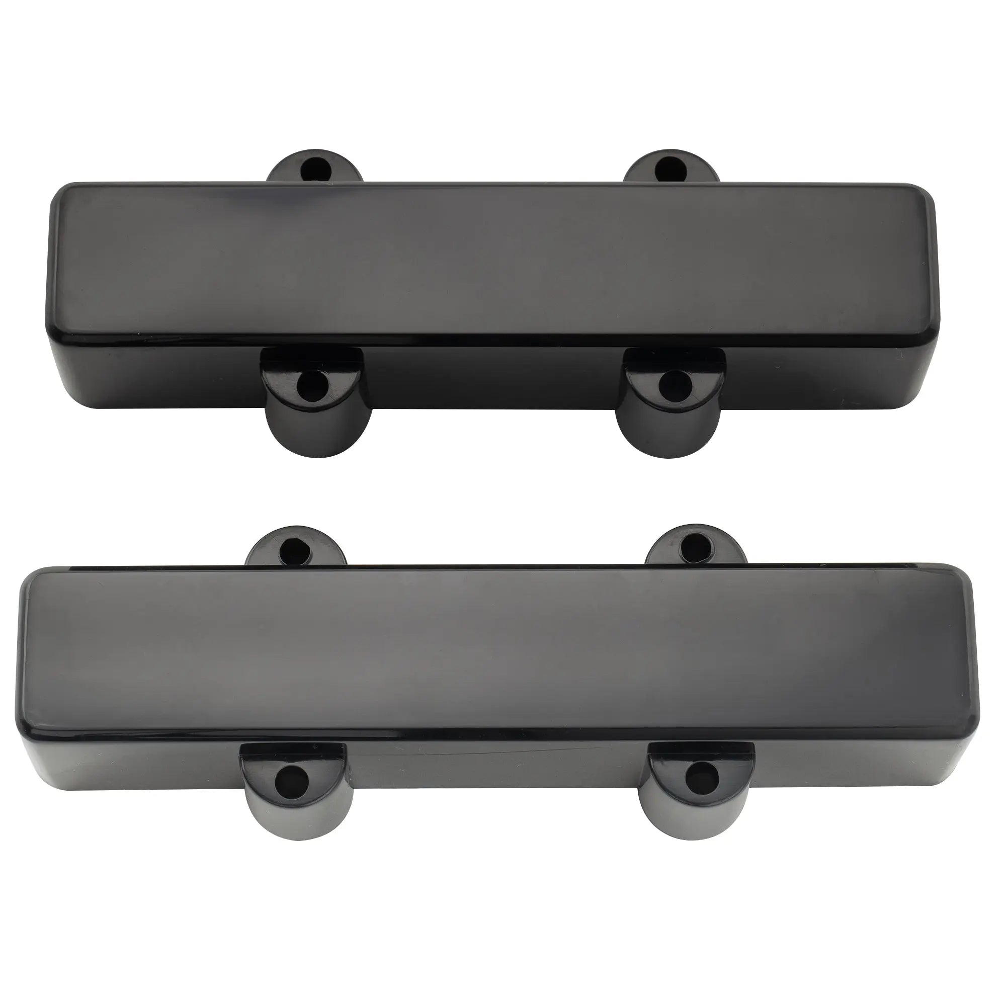 musiclily pro plastic f91 6 r95mm jazz bass pickup covers no holes set for fender j bass mx2002bkmx2003bk