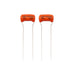 cde sprague orange drop capacitors guitar tone caps polypropylene for guitar or bass mx2010 2p, 2 pcs