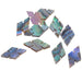 , abalone shellmusiclily pro natural paua abalone shell diamonds snowflake guitar fretboard inlay dots mx2053as 10p