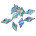 , abalone shellmusiclily pro natural paua abalone shell diamonds snowflake guitar fretboard inlay dots mx2053as 10p