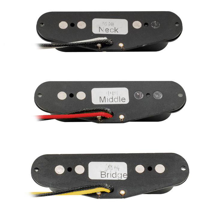 Wilkinson M Series High Output Alnico 5 ST Single Coil Pickups Set for Strat Style Electric Guitar