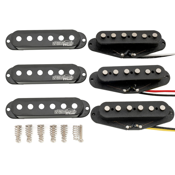 Wilkinson M Series High Output Alnico 5 ST Single Coil Pickups Set for Strat Style Electric Guitar