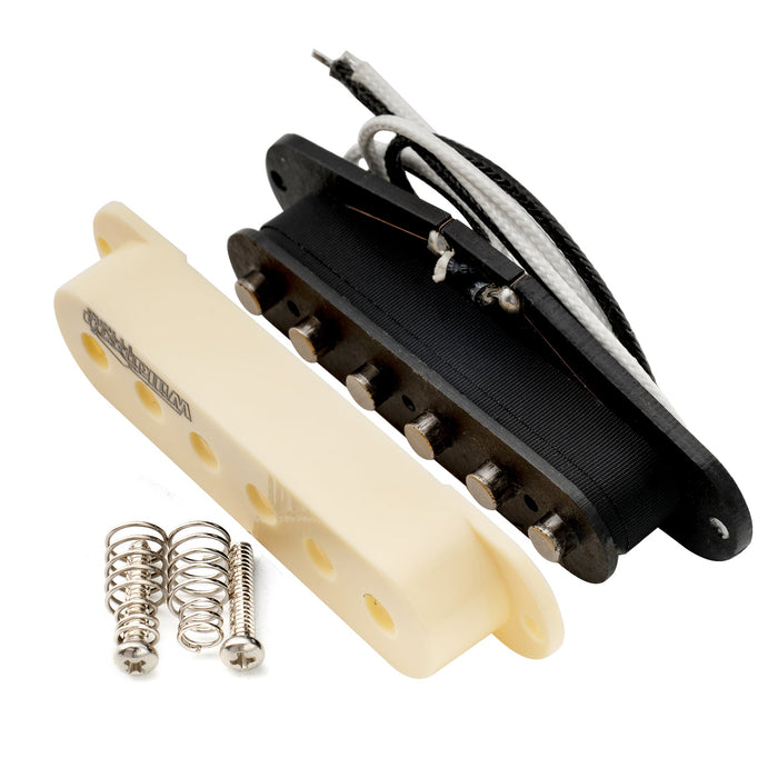 Microfono singolo a bobina per collo per chitarra elettrica in stile Strat, Wilkinson M Series High Output Alnico 5 ST. 