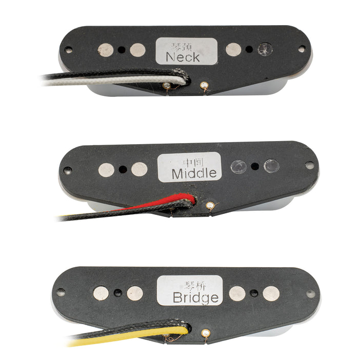 Wilkinson M Series High Output Alnico 5 ST Single Coil Pickups Set for Strat Style Electric Guitar