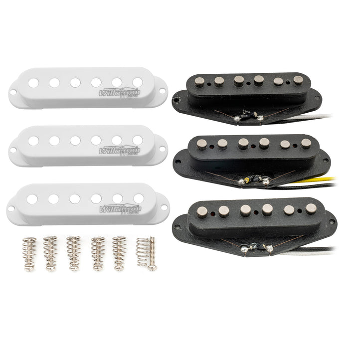 Juego de pastillas de bobina simple Wilkinson Serie M de alto rendimiento Alnico 5 ST para guitarra eléctrica estilo Strat