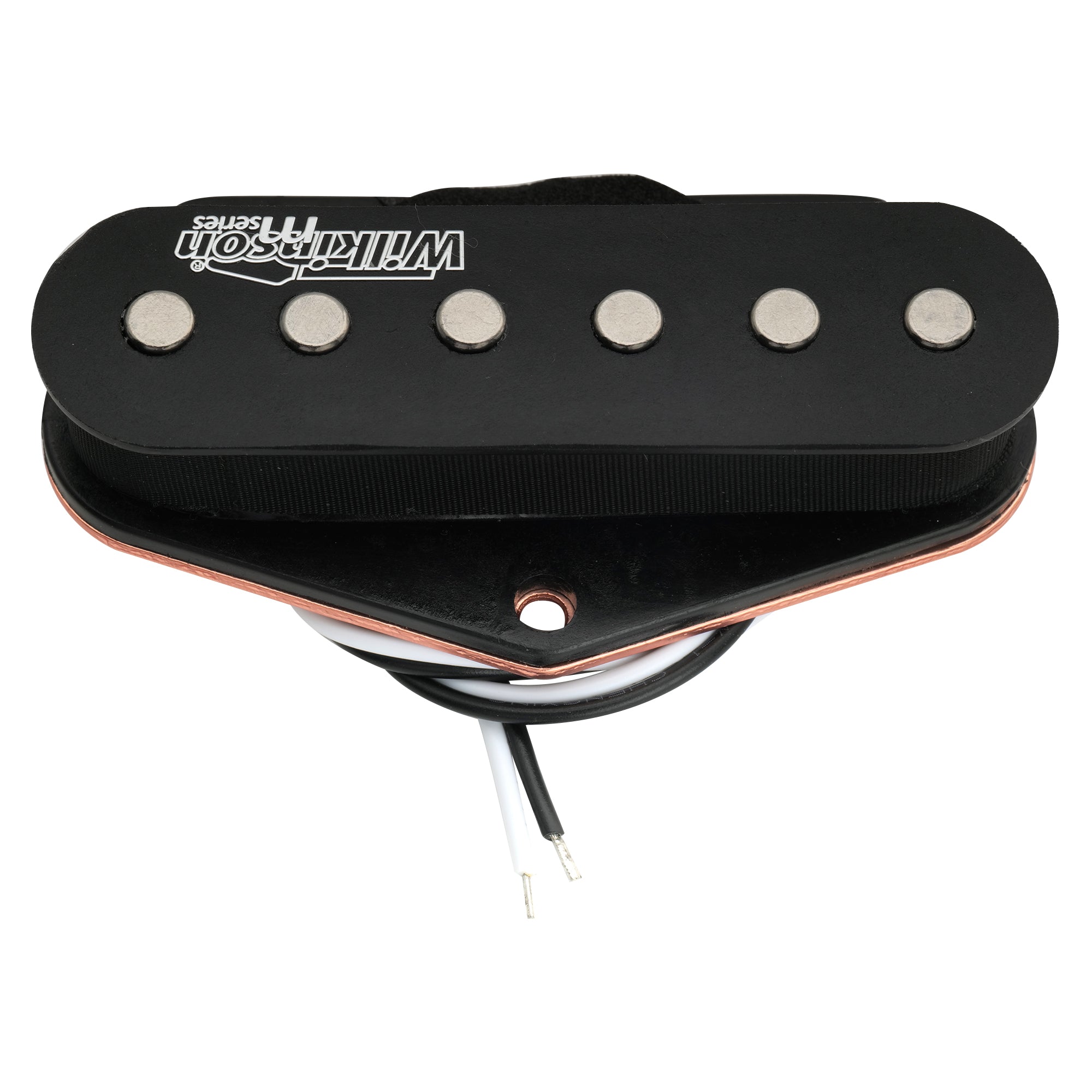 detail of wilkinson m series wov classical vintage style alnico 5 guitar tele single coil bridge pickup for tele style electric guitar mx2069