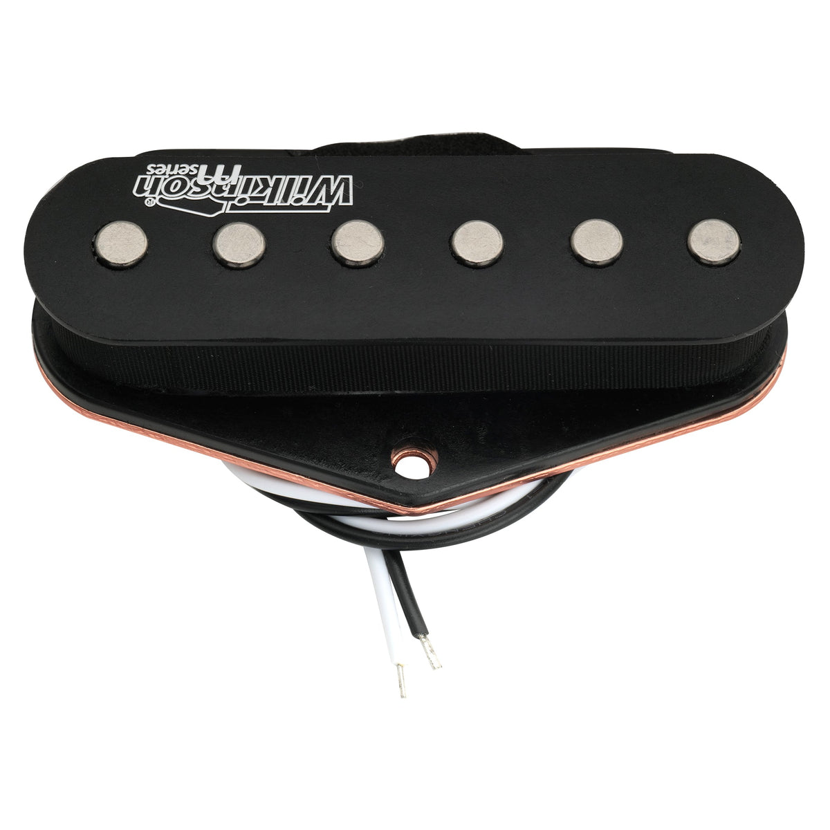 detail of wilkinson m series wov classical vintage style alnico 5 guitar tele single coil bridge pickup for tele style electric guitar mx2069