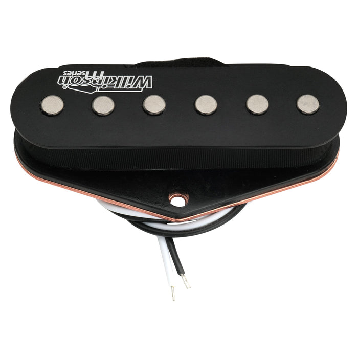 detail of wilkinson m series wov classical vintage style alnico 5 guitar tele single coil bridge pickup for tele style electric guitar mx2069