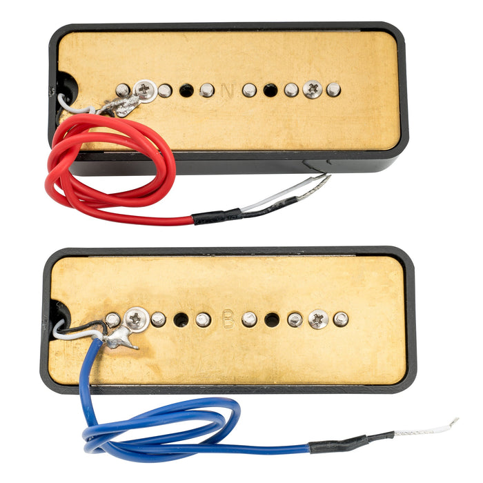 Part of wilkinson m series alnico 5 p90 soapbar pickups neck and bridge set for lp sg style electric guitar mx2070mx2071p
