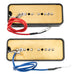 Part of wilkinson m series alnico 5 p90 soapbar pickups neck and bridge set for lp sg style electric guitar mx2070mx2071p