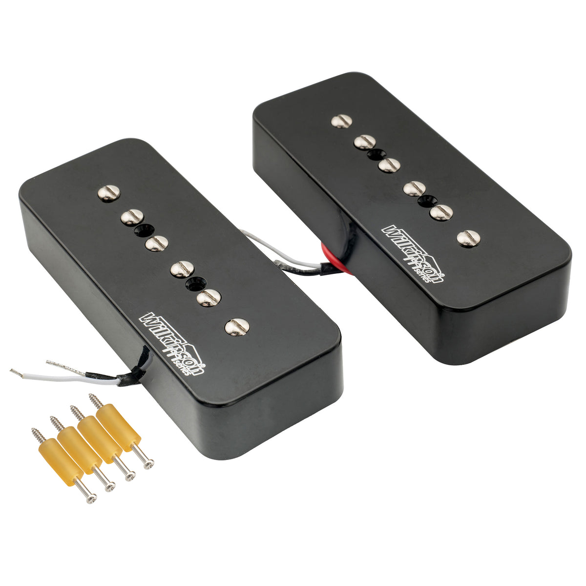 Wilkinson M-Serie Alnico 5 P90 Soapbar Tonabnehmer Hals- und Stegset für LP SG-Stil E-Gitarre 