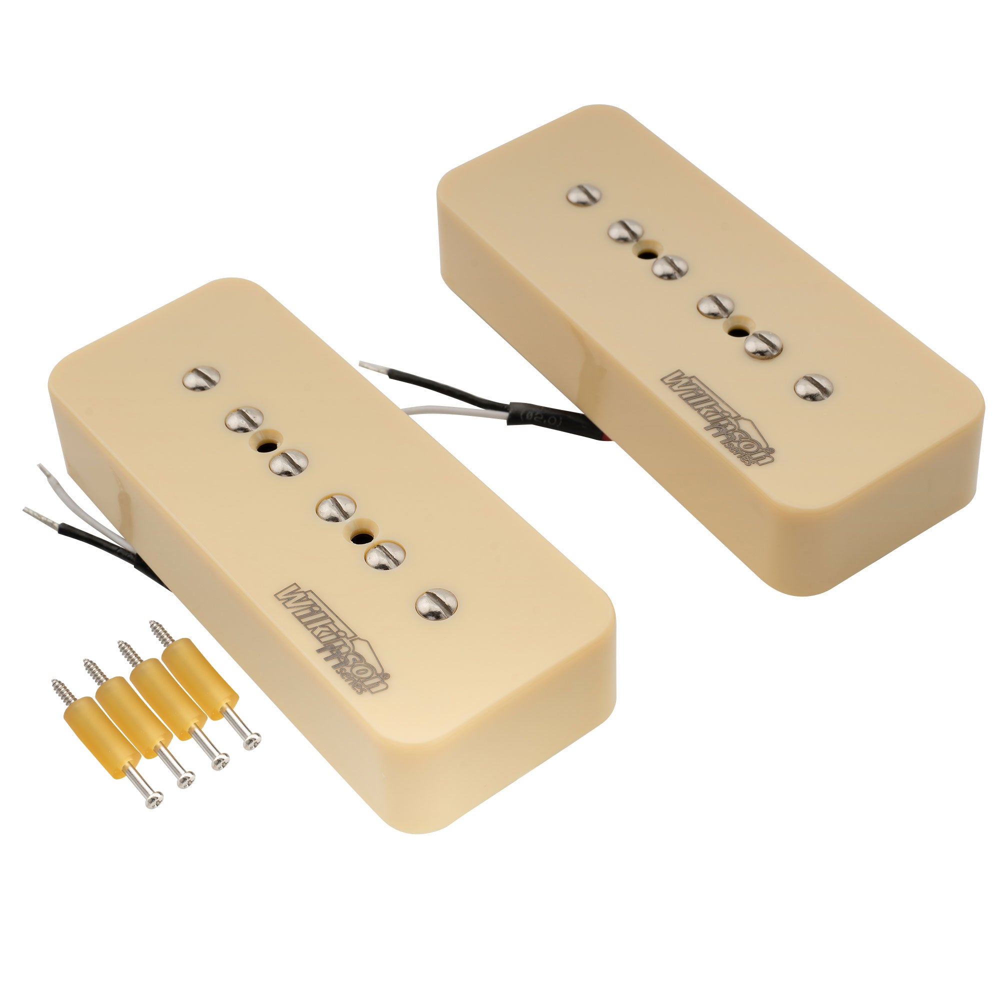 Wilkinson M-Serie Alnico 5 P90 Soapbar Tonabnehmer Hals- und Stegset für LP SG-Stil E-Gitarre 