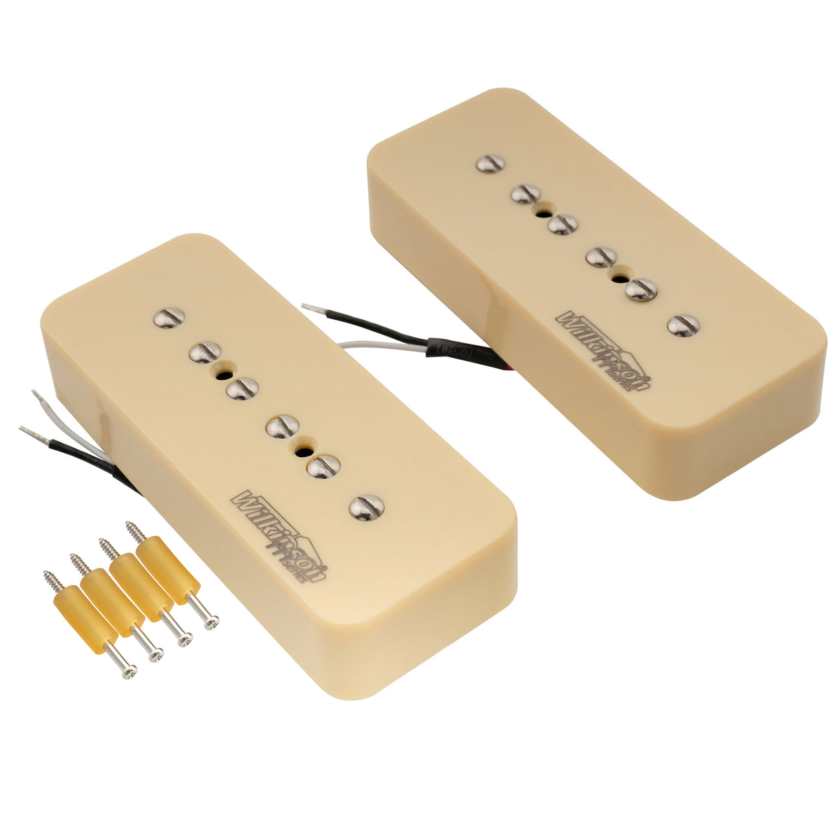 Wilkinson M-Serie Alnico 5 P90 Soapbar Tonabnehmer Hals- und Stegset für LP SG-Stil E-Gitarre 