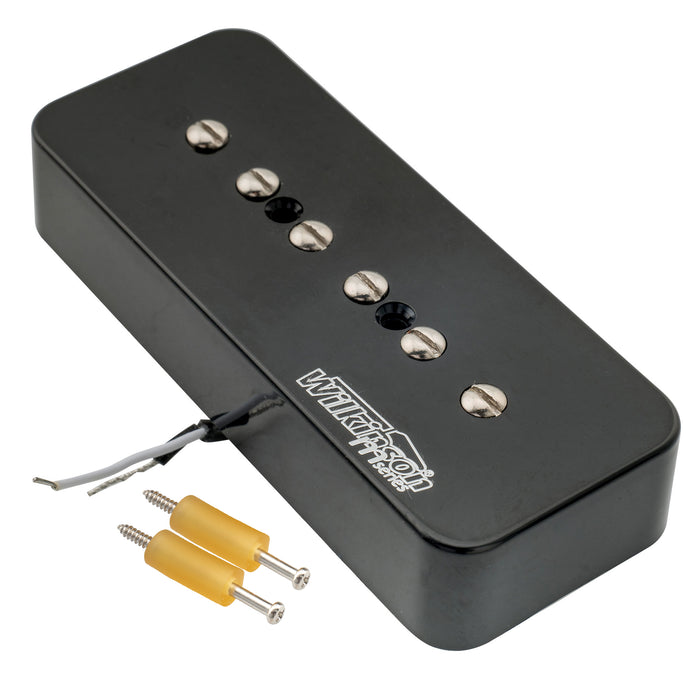 Wilkinson M Series Alnico 5 P90 Soapbar Bridge Pickup for LP SG Style Electric Guitar
