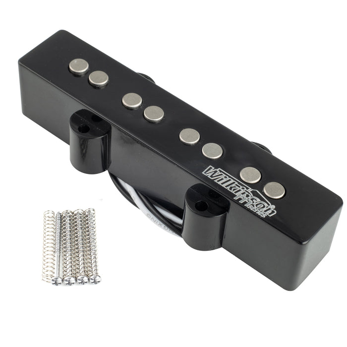wilkinson m series wojb variable gauss vintage tone alnico 5 single coil neck pickup for 4 string jazz bass mx2073 details