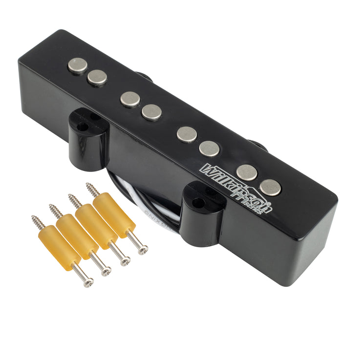 Wilkinson M-series WOJB Variable Gauss ヴィンテージトーン アルニコ5 シングルコイルネックピックアップ 4弦Jazz Bassエレキベース用
