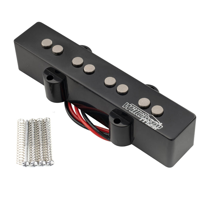 wilkinson m series wojb variable gauss vintage tone alnico 5 single coil bridge pickup for 4 string jazz bass mx2074 details