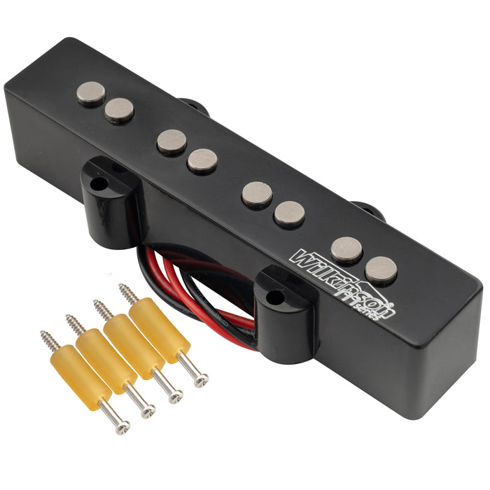 Wilkinson M-series WOJB Variable Gauss ヴィンテージトーン アルニコ5 シングルコイルブリッジピックアップ 4弦Jazz Bassエレキベース用