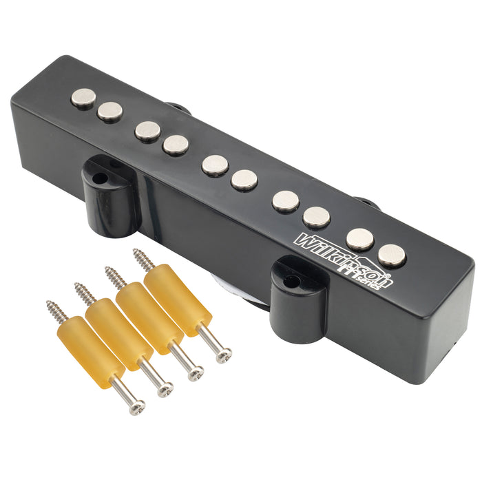 Wilkinson M-series WOJB5 Variable Gauss ヴィンテージトーン セラミック シングルコイルネックピックアップ 5弦Jazz Bassエレキベース用