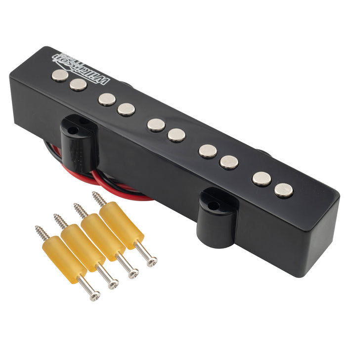 Wilkinson M-series WOJB5 Variable Gauss ヴィンテージトーン セラミック シングルコイルブリッジピックアップ 5弦Jazz Bassエレキベース用