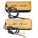 Part of wilkinson m series stacked p90 soapbar ceramic humbucker sized single coil pickup neck bridge pickups set 10k 16k for sg lp style electric guitar mx2078mx2079p