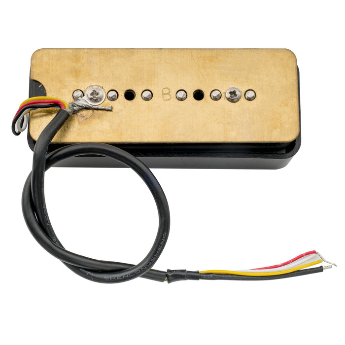 Part of wilkinson m series stacked p90 soapbar ceramic humbucker sized single coil pickup bridge pickup 16k for sg lp style electric guitar mx2079p