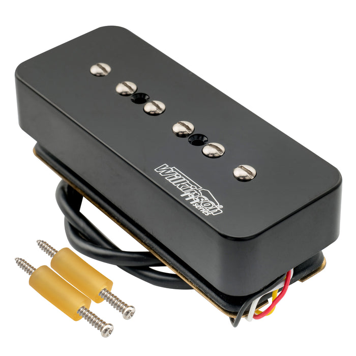 Wilkinson M Series Stacked P90 Soapbar Ceramic Humbucker Sized Single Coil Pickup Bridge Pickup 16K for SG LP Style Electric Guitar