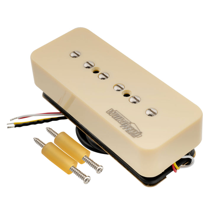 Wilkinson M Series Stacked P90 Soapbar Ceramic Humbucker Sized Single Coil Pickup Bridge Pickup 16K for SG LP Style Electric Guitar