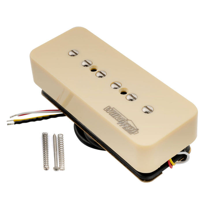 Pastilla de puente de bobina simple Wilkinson M Series Stacked P90 Soapbar de cerámica, tamaño humbucker, 16K, para guitarra eléctrica estilo SG LP