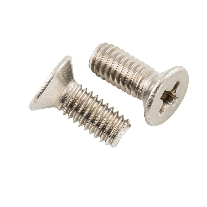 Part of musiclily pro metric m4 10mm stainless steel phillips countersunk mounting screws for imported strat style electric guitar tremolo block mx2094 10p