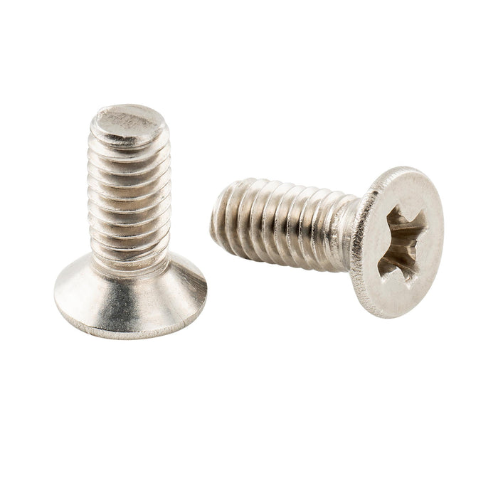 detail of musiclily pro metric m4 10mm stainless steel phillips countersunk mounting screws for imported strat style electric guitar tremolo block mx2094 10p