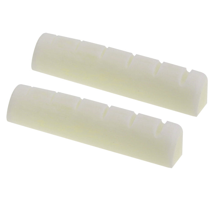 Part of musiclily pro 43 99mm flat bottom slotted electric and acoustic guitar bone nut for 6 string epiphone pre 2014 mx2096iv 2