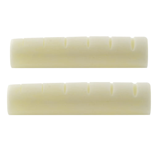 musiclily pro 43 99mm flat bottom slotted electric and acoustic guitar bone nut for 6 string epiphone pre 2014 mx2096iv 2