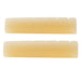 musiclily pro 43 99mm flat bottom slotted lp style electric and acoustic guitar unbleached bone nut for 6 string epiphone pre 2014 mx2096un 2