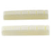 musiclily pro 42 95mm flat bottom slotted electric and acoustic guitar bone nut for 6 string ibanez and prs mx2098 2p