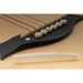 Application of musiclily pro 71 12mm compensated acoustic guitar bone saddle for 6 string taylor style mx2100 2p