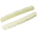 musiclily pro 39 47mm slotted j bass bone nut curved bottom for 4 string fender style jazz bass mx2101iv 2 details