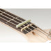 Application of musiclily pro 41 91mm slotted p bass bone nut curved bottom for 4 string fender style precision bass mx2102iv 2