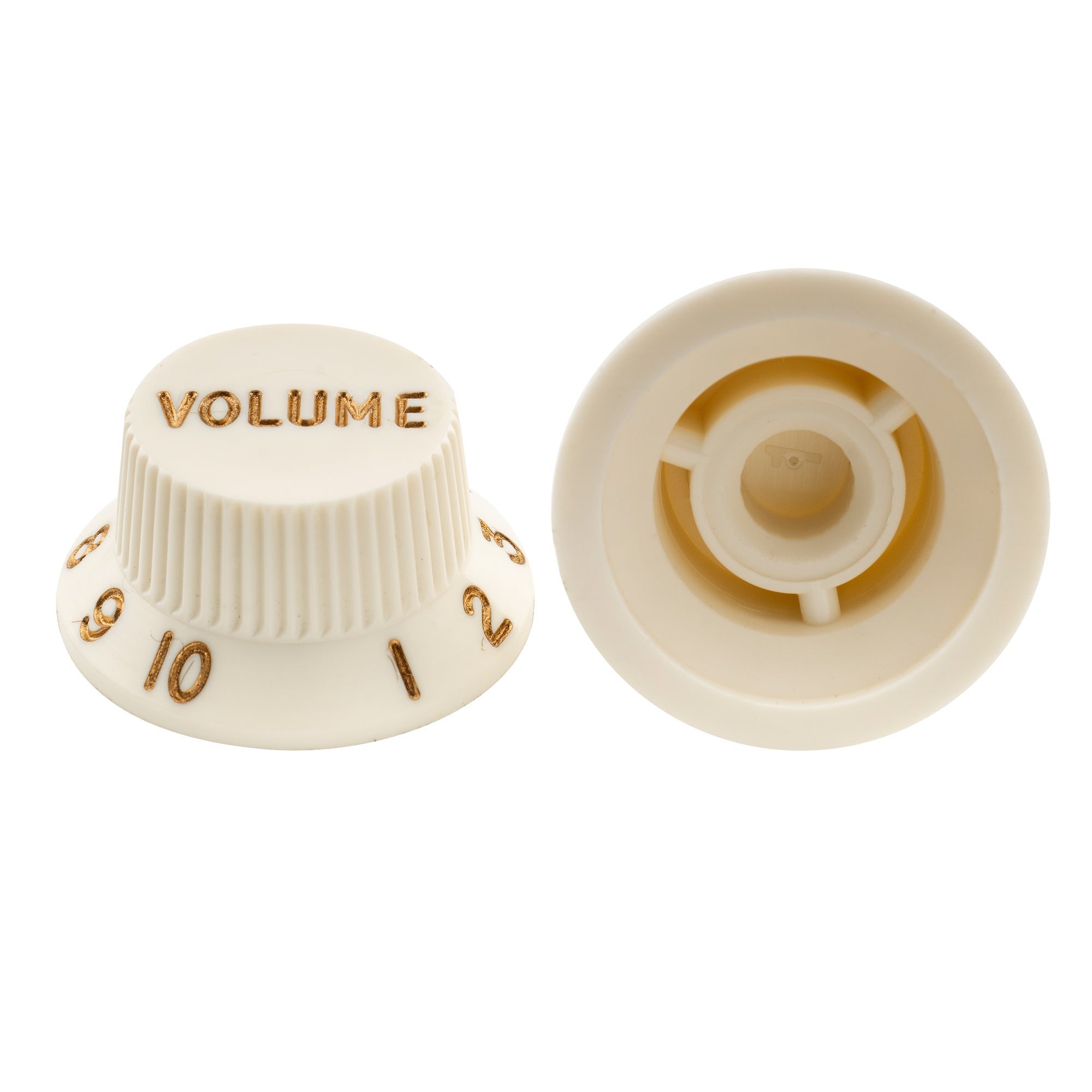 Musiclily Ultra Universal Fitting Strat Tone Volume Control Knobs for Fender Strat ST Style Electric Guitar, Set of 2T1V