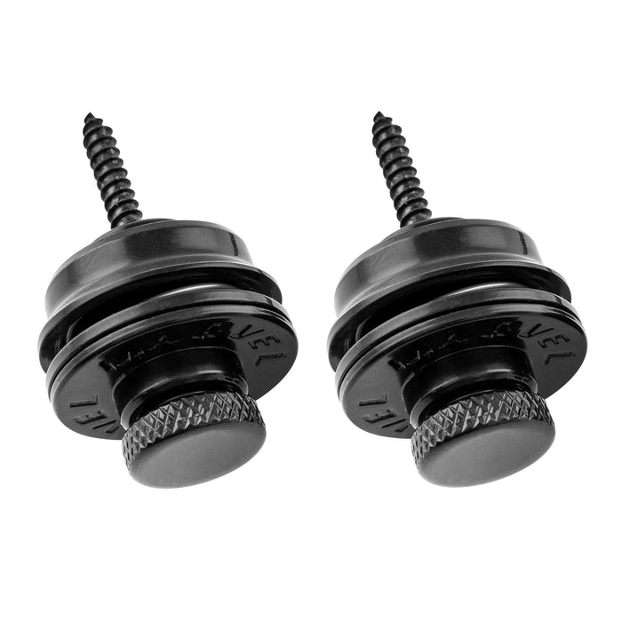 Musiclily Pro Lega di Zinco a Trazione Pesante Serrature per Tascapane Sistema di Sicurezza per Chitarra Elettrica o Basso dello Stile Strat/Tele