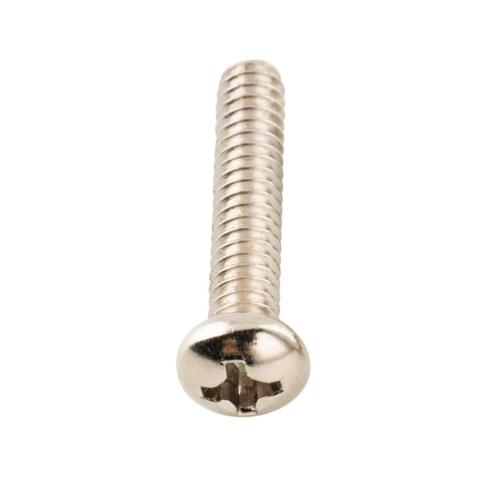Großhandel-Musiclily Basic Stahl UNC#6-32 Zoll Gewinde 3,5 x 18 mm Strat-Style Single-Coil-Pickup-Montageschraube für ST E-Gitarre