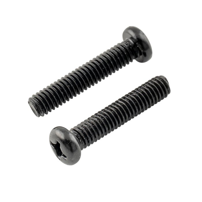 Musiclily Basic Metric Thread M4x20mm Pan Head Tele Style Bridge Pickup Mounting Screws, Set of 20
