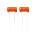 cde sprague orange drop capacitors guitar tone caps polypropylene for guitar or bass mx2010 2p, 2 pcs