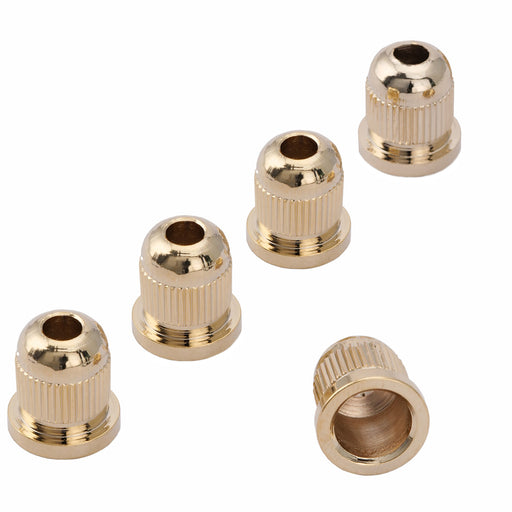 musiclily pro 10 2mm steel through body string mounting ferrules for electric bass mx2214 5p