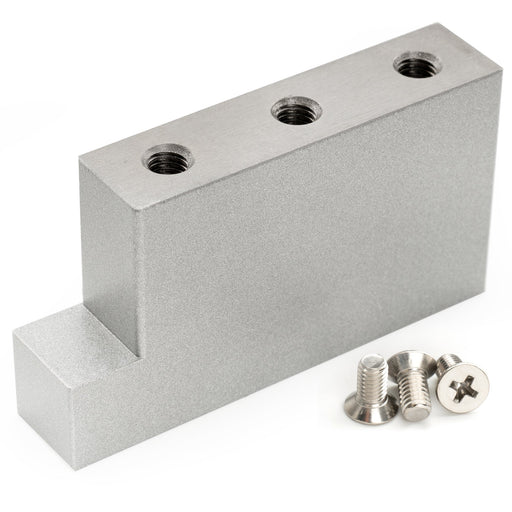 musiclily ultra 32mm full solid steel l shaped tremolo block for electric guitar floyd rose locking tremolo bridge mx2235p