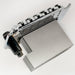 Usage show of musiclily ultra 37mm full solid steel l shaped tremolo block for electric guitar floyd rose locking tremolo bridge mx2235p