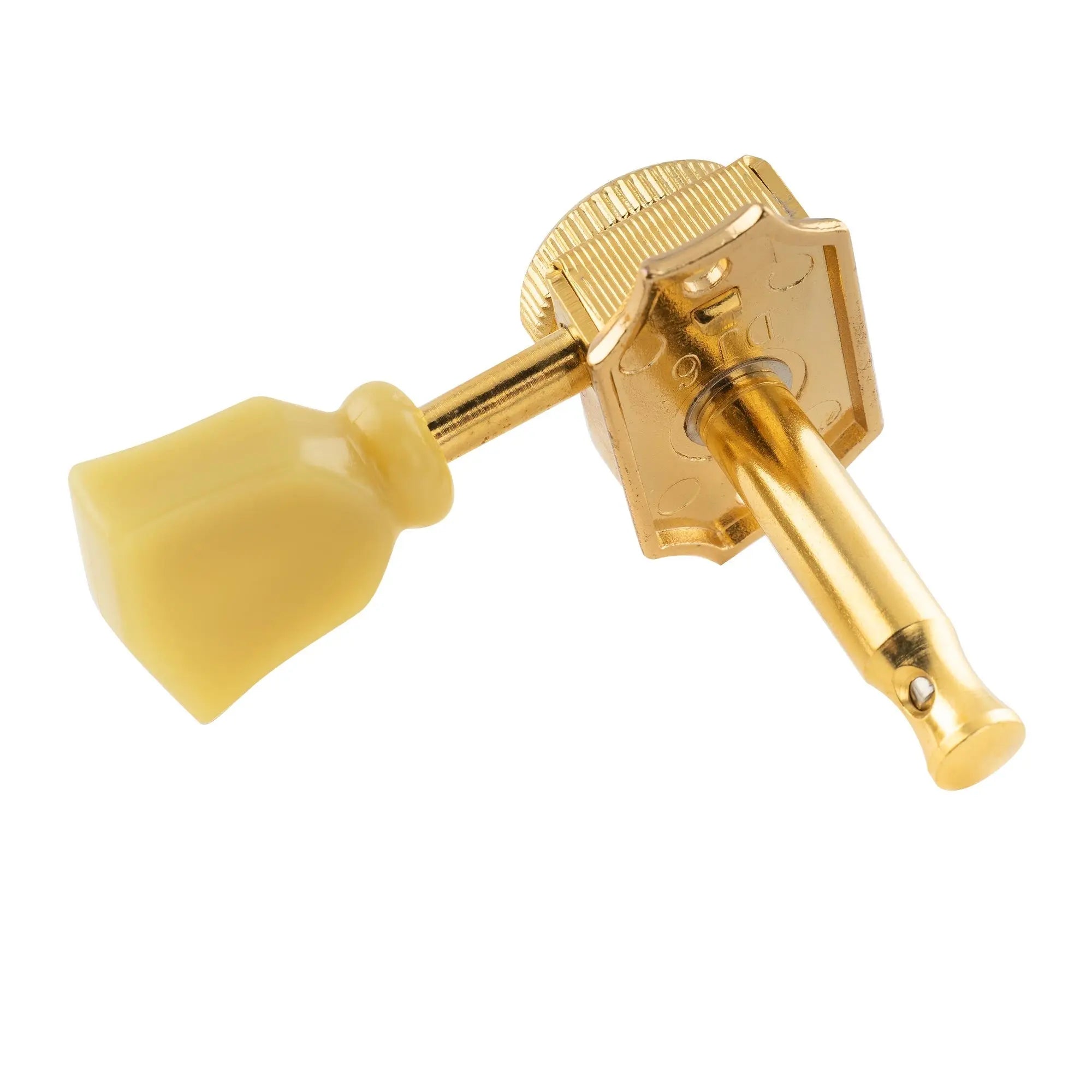 musiclily pro 3r3l 14 1 ratio semi closed vintage style locking machine heads tuners tuning pegs keys with keystone button for acoustic electric guitar mx2240p details